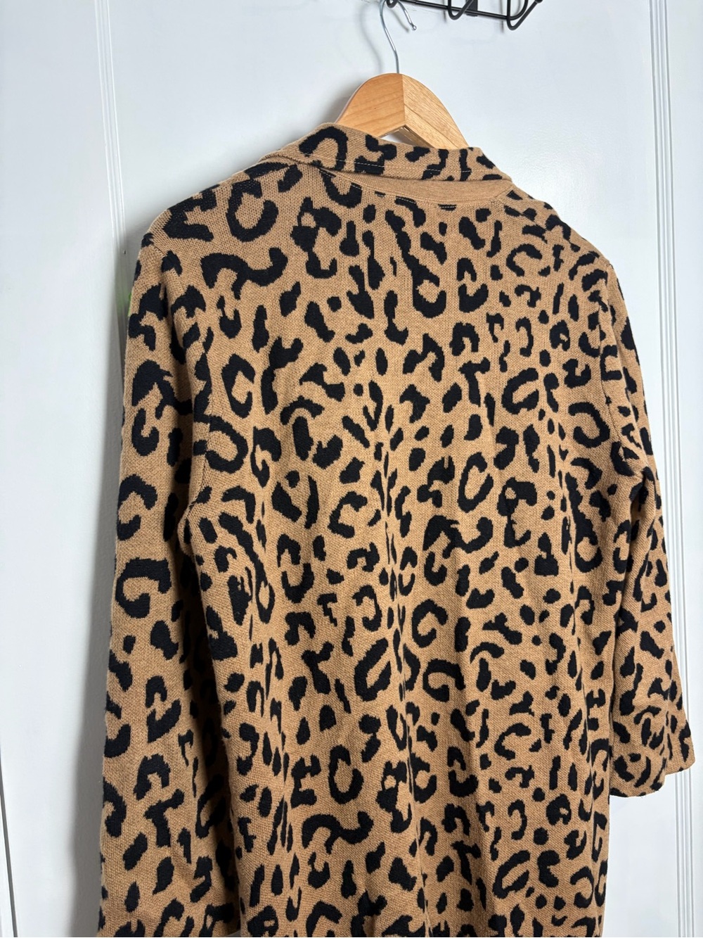 J. Crew Sophie Sweater Blazer Leopard Small - Picture 14 of 16